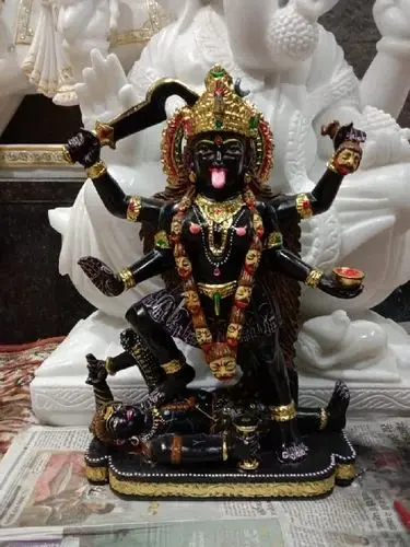 Kaali Devi Marble Statue