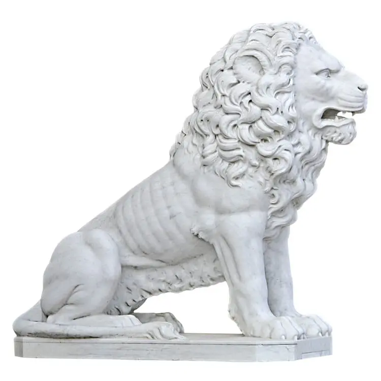 Animal Statue white Marble Statue