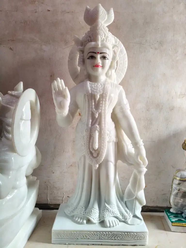Radha Rani ji Marble Statue