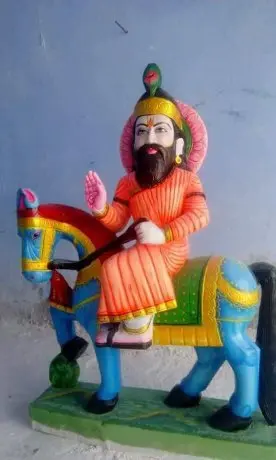 Baba Mohan Ram Marble Statue