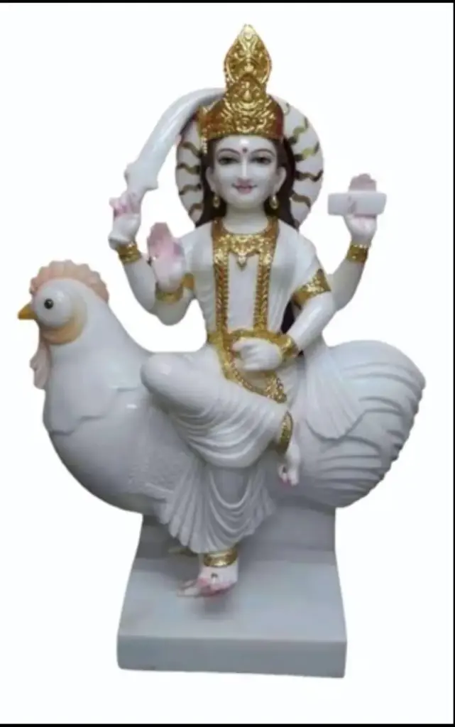 Murgachadi Devi Marble Statue